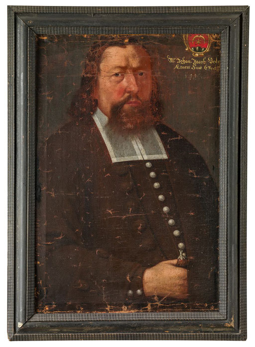 Johann Jacob Volmar, Scharfrichter. Unbekannter Maler, verm. 1713. Inv. Nr. P 0004.