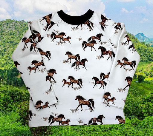 Shirt, Pferde