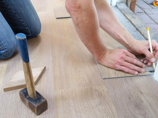 Laminat verlegen 