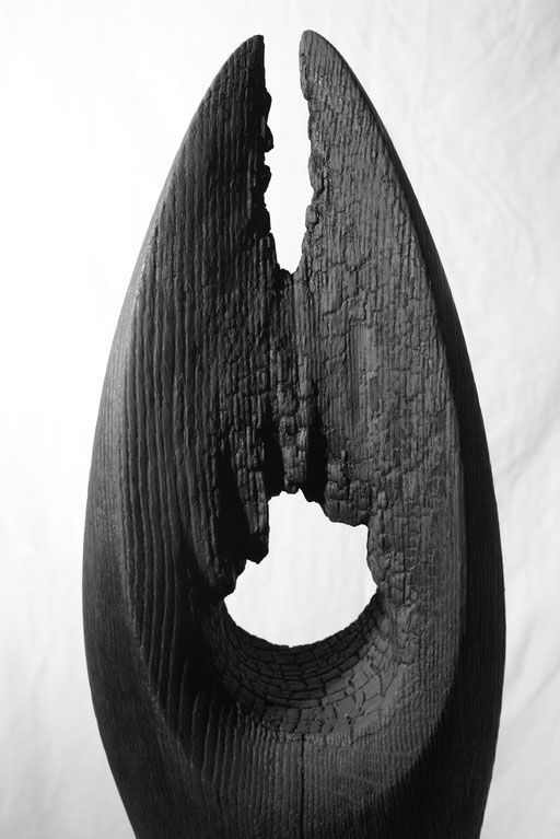 Holz gebrannt 55 x 22 cm