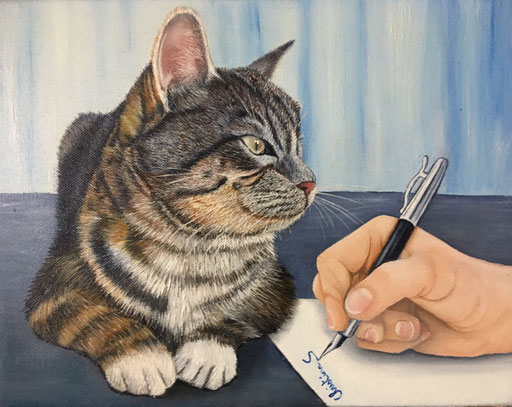 LE CHAT ET LE POETE