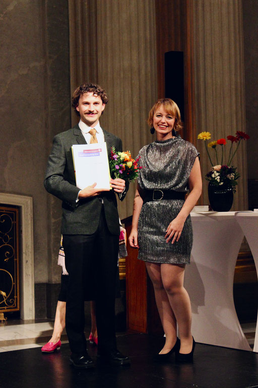 Jahrgangsbester (Herren), Alexander Auras (links)