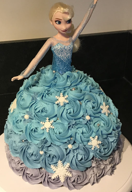Frozen, Elsa, Prinses, Disney, Princess, 3D taart, kinderverjaardag, Verjaardagstaart, taart