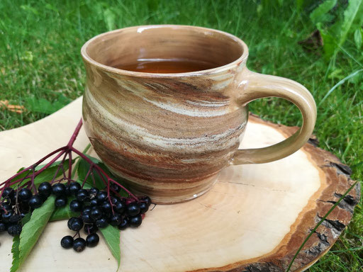 Tasse Maiglöckchen café-meliert