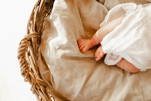Babyfüße Detailfotografie, Homestory