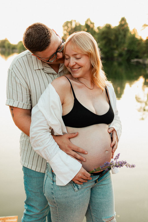 Babybauchshooting in Cham am Wasser