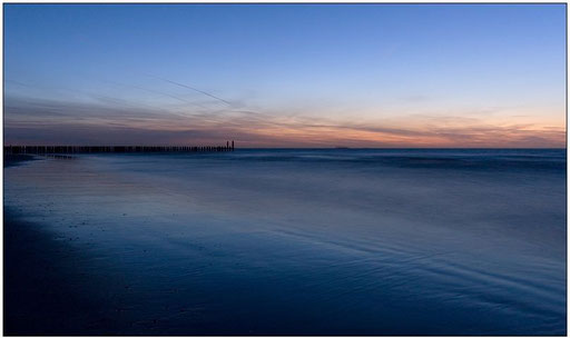 Blaue Stunde am Meer #2 (Domburg, NL)