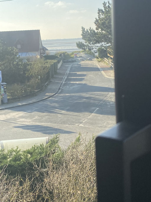 Baie de somme vue mer de la chambre d'hôte LA VILLA EN BAIE du Crotoy