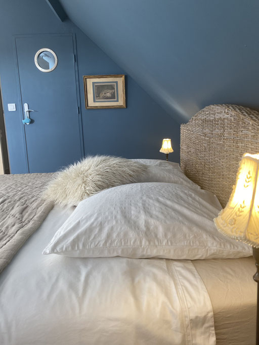 Baie de somme chambre d'hôte LA VILLA EN BAIE vue mer et parking gratuit  à Le Crotoy 