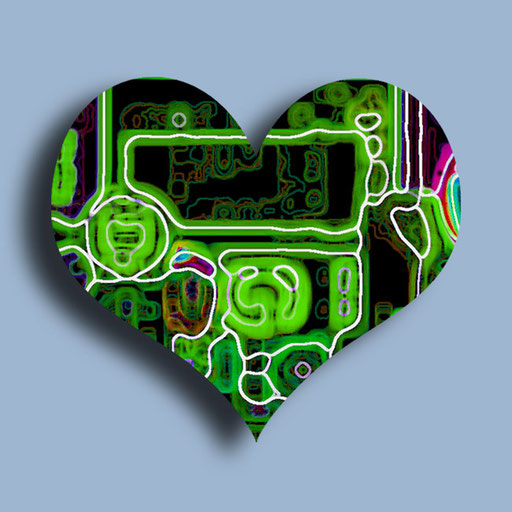 Coeur-circuit vert