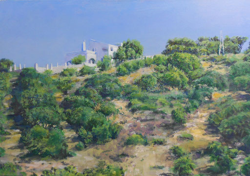 "Bei Malaga (Andalusien)", Acryl, 100x70cm, 2011