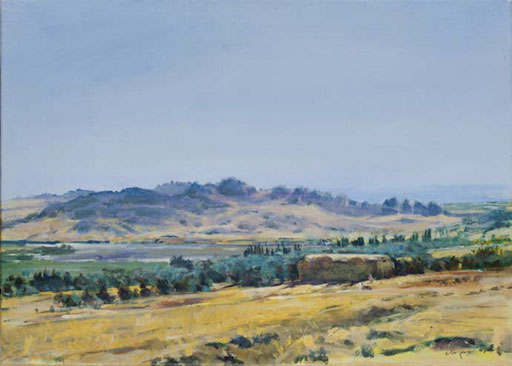 "Oase (Tunesien bi Nabeaul)", 70x50cm, 2007