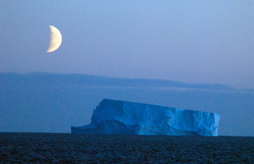Winter-Island by night (Mitternachtssonne)