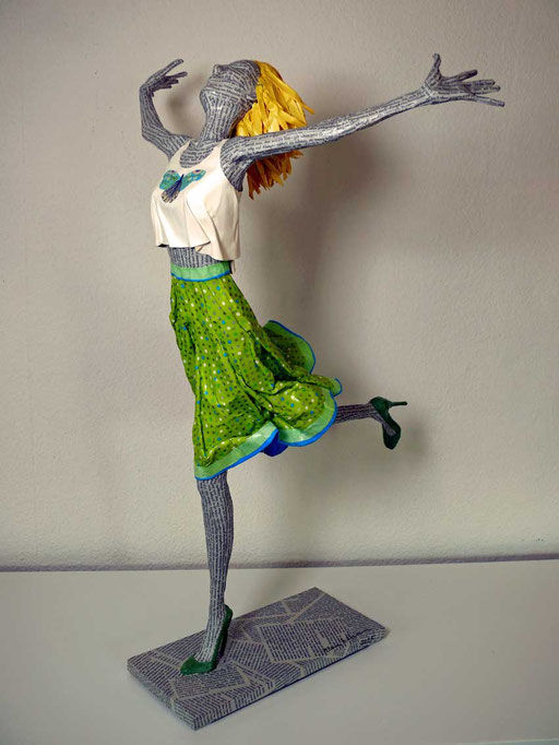 Elena Lichtsteiner. Lebensfreude; 2025; ca. 70 cm