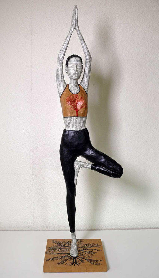 Elena Lichtsteiner. Der Baum; 2025; ca. 65 cm
