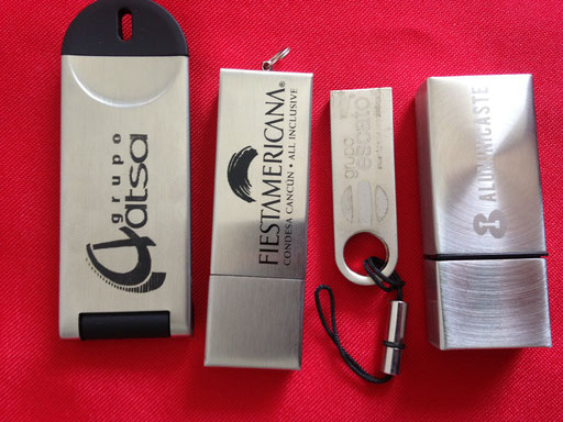 USB varias con grabado láser