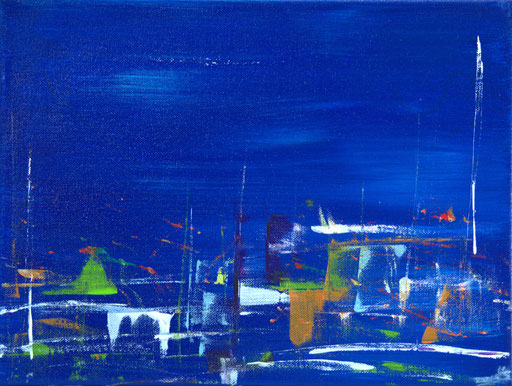 azurro uno, 2015 (40x30)