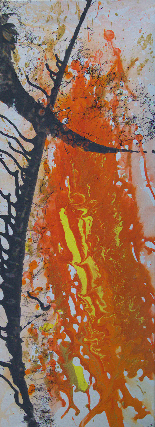 Feuerschwert, 2012/2015 (30x80)