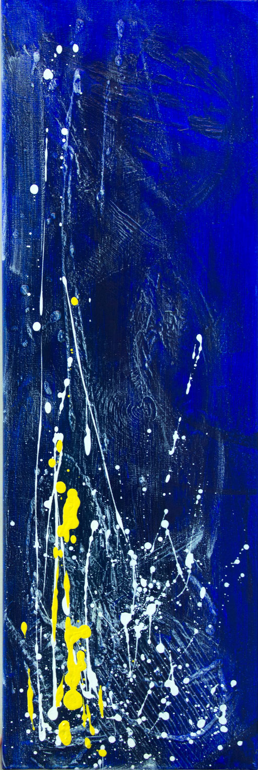 Das kleine Gelb 2, 2013 (30x90)