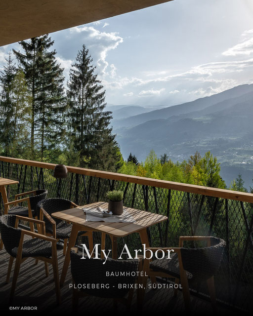 My Arbor, Wellnesshotel, Baumhaus, Baumhotel, Infinitypool, Plose, Brixen - Südtirol, Italien