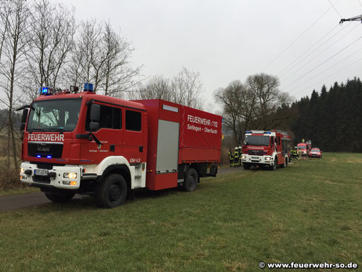 Fahrzeugpositionierung an der Einsatzstelle