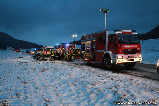 Fahrzeugpositionierung an der Einsatzstelle