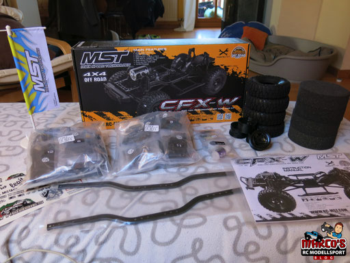 MST-CFX-W Unboxing und Aufbau