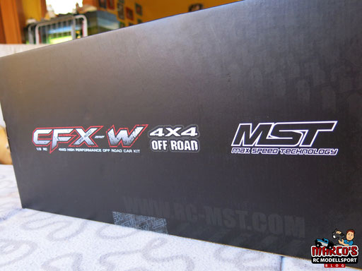 MST-CFX-W Unboxing und Aufbau