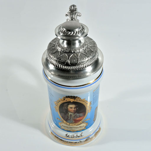 Bach beer stein from 2000.