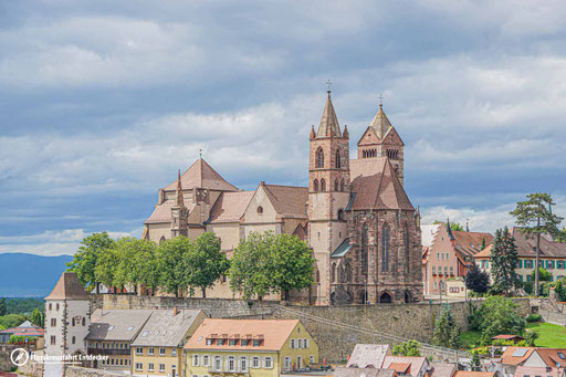 Das Breisacher Münster vom Eckartsberg aus