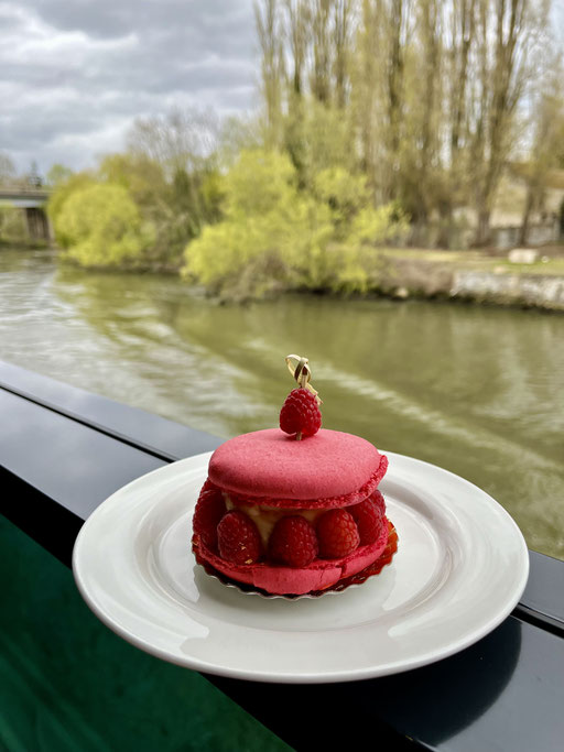 Unsere Ausbeute aus der Stadt – ein traumhafter Macaron