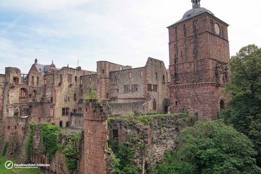 Noch ein Blick aufs Heidelberger Schloss