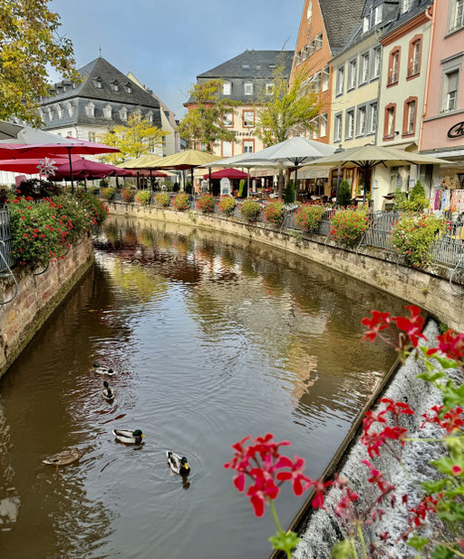 Hier in Saarburg hat man manchmal das Gefühl, als wäre man in Saarburg