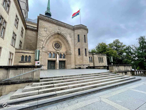 Die ,,Kathedrale unserer lieben Frau’’ in Luxemburg