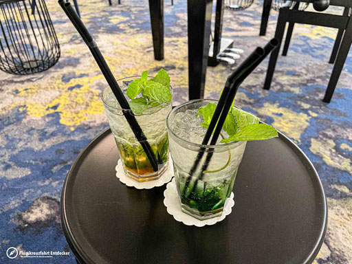 Leckere Cocktails auf dem Weg nach Wien