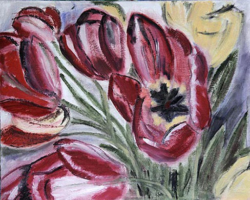 2010  Tulpen 40x50 Öl