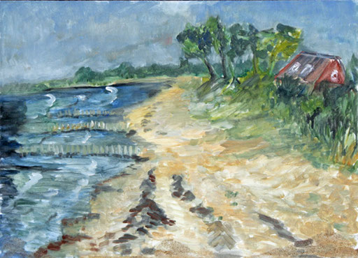 2012  Ostseestrand 50x70 Öl