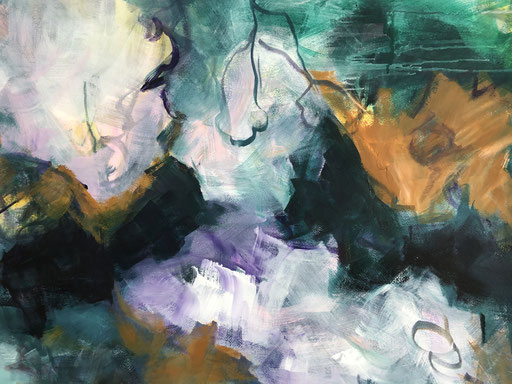 Acryl auf Karton, 100 x 70 cm, 2023