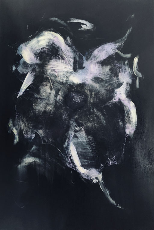 Acryl auf Karton, 2022, 70 x 100 cm