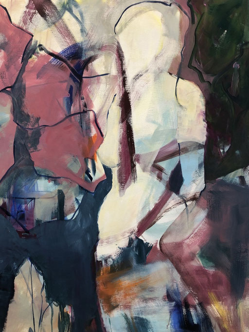 Acryl auf Leinwand, 2021, 130 x 90 cm, -Verkauft-