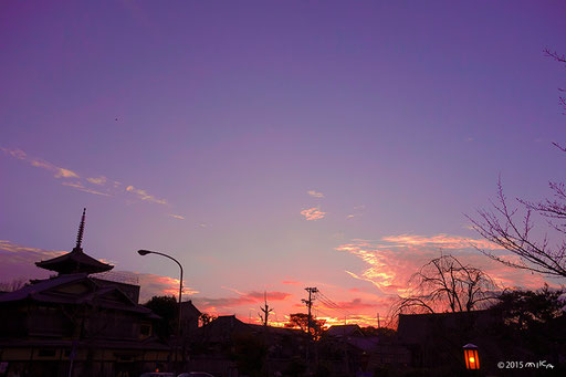 澄んだ空（２月頃の空）