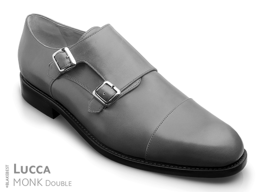 klassischer Maßschuh Double Monk - Halbschuh mit zwei Schnallen