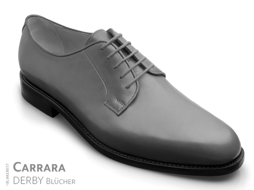 klassischer Maßschuh Modell Blücher - Halbschuh mit glattem Vorderblatt ohne Vorderkappe