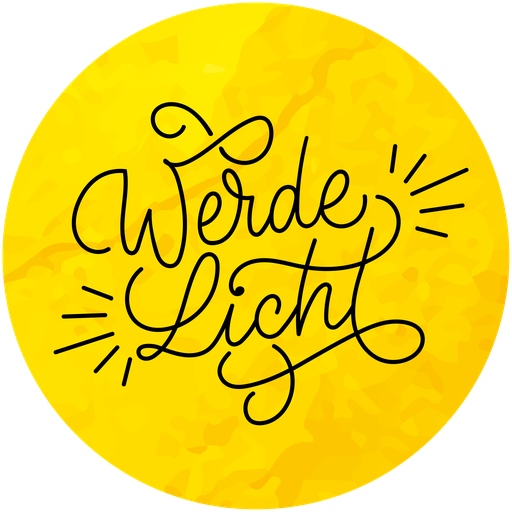 Handgeletterte Logoentwicklung 2020 für die Aktion "Werde Licht" der Diözese Graz-Seckau
