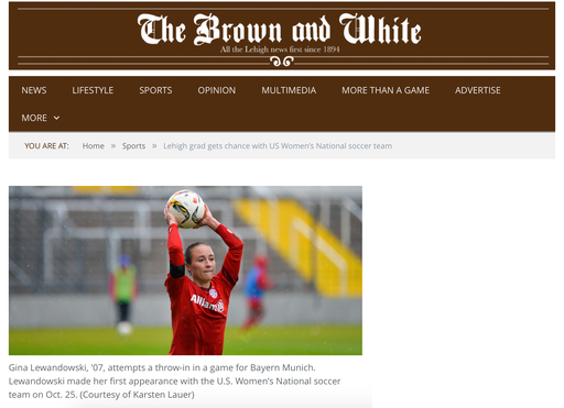 Gina Lewandowski, The Brown and White