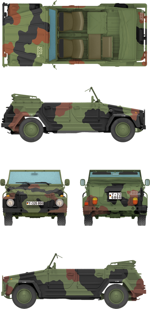 DW35044 Kurierwagen Typ 181 „Standard“