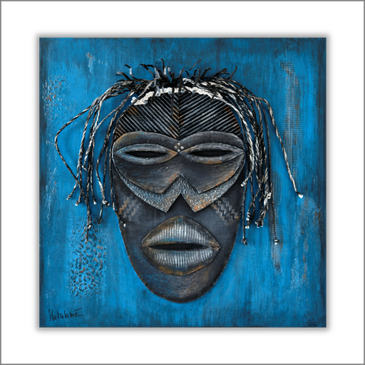 Tableau masque africain