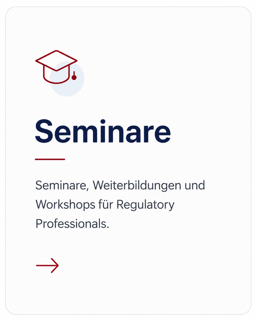 Regulatory Affairs Seminare