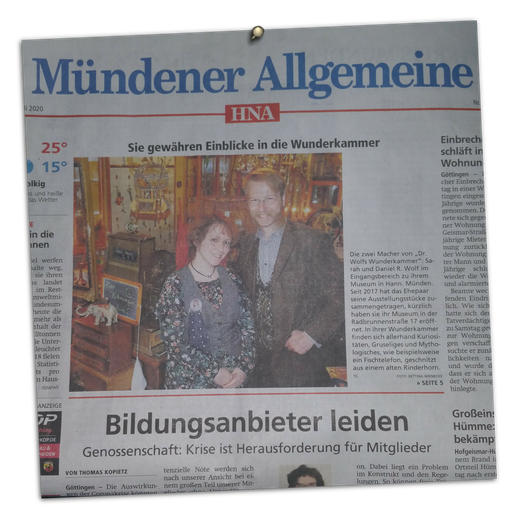 aus der Mündener Allgemeinen 28.7.2020