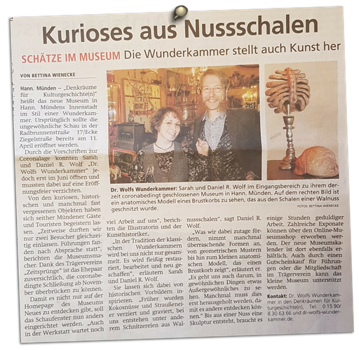 aus der Mündener Allgemeinen 27.11.2020